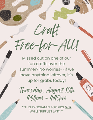 Craft Free-for-All